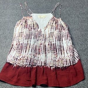 Anthropologie Spaghetti Strap Top Size Small